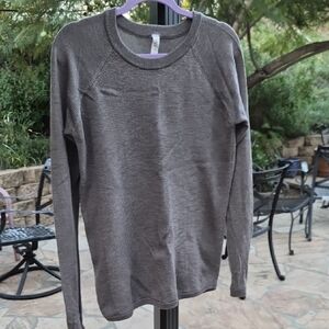 Gray Women's Long Sleeve Top